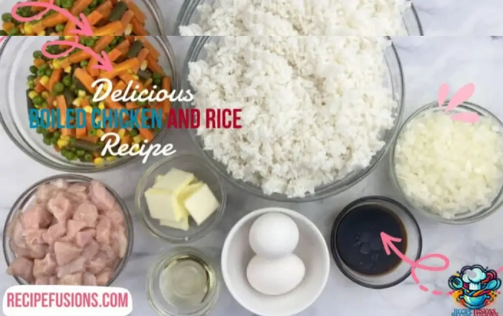 Boiled Chicken And Rice Recipe