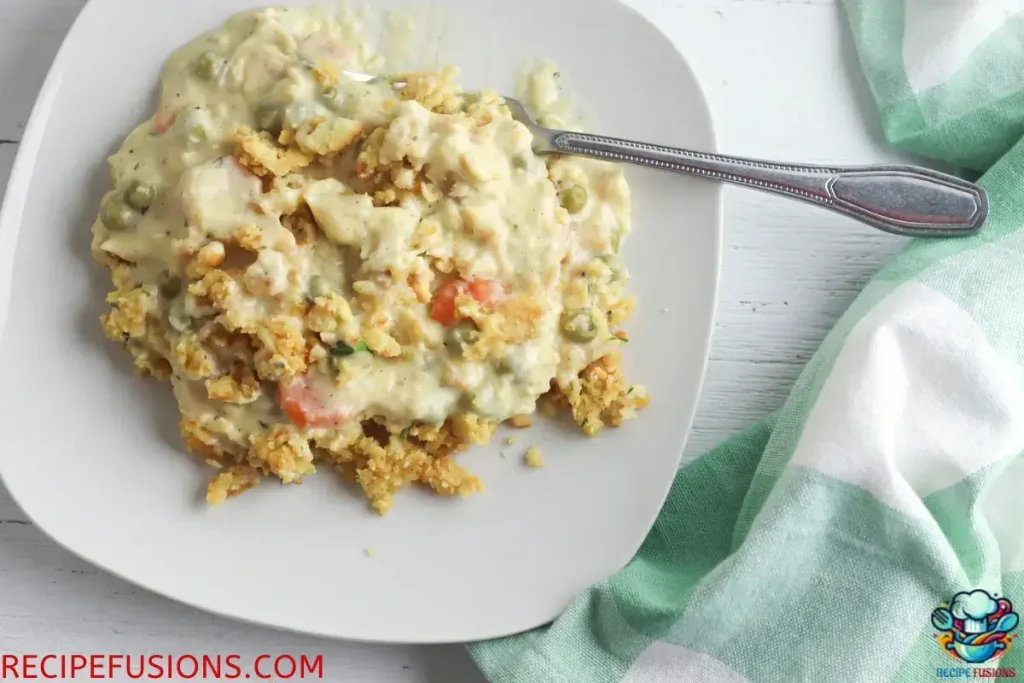 Chicken Ritz Cracker Casserole