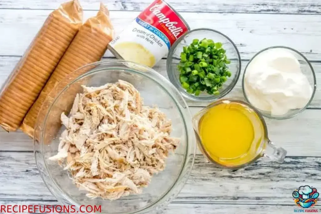 Chicken Ritz Cracker Casserole