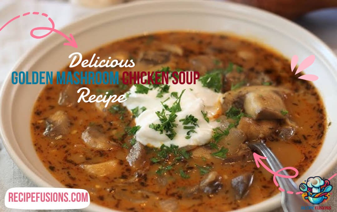 Golden Mushroom Soup With Chicken Recipe: A Test At Home
