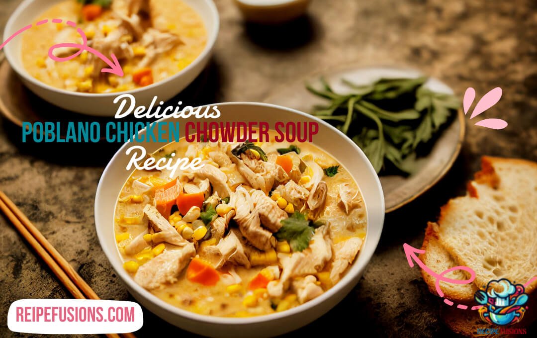 Hearty Poblano Chicken Chowder Soup Recipe: A Flavorful Mighty Delight 