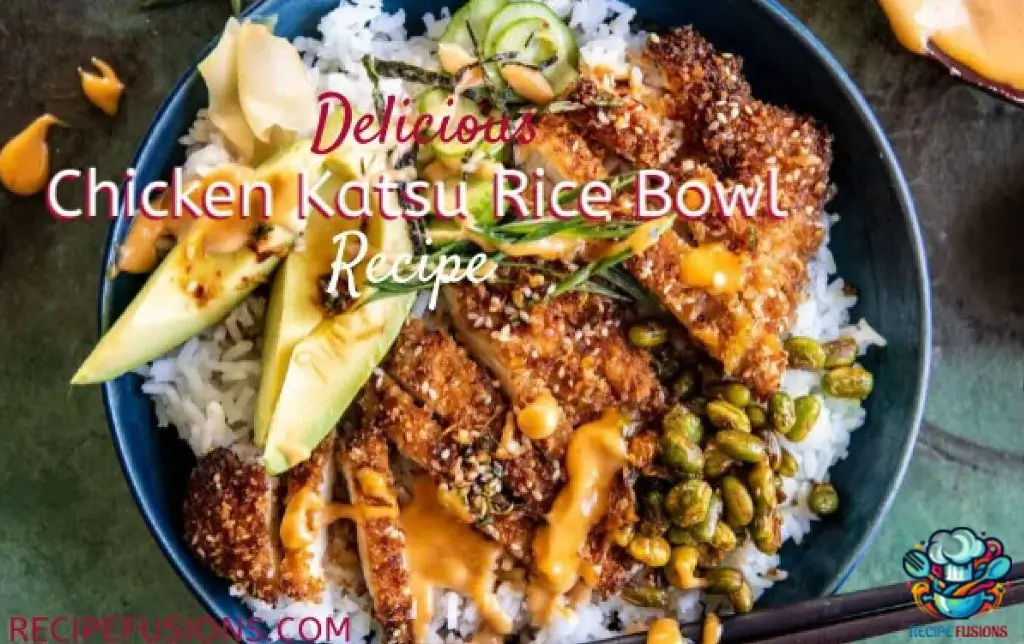 Easy Chicken Katsu Rice Bowl