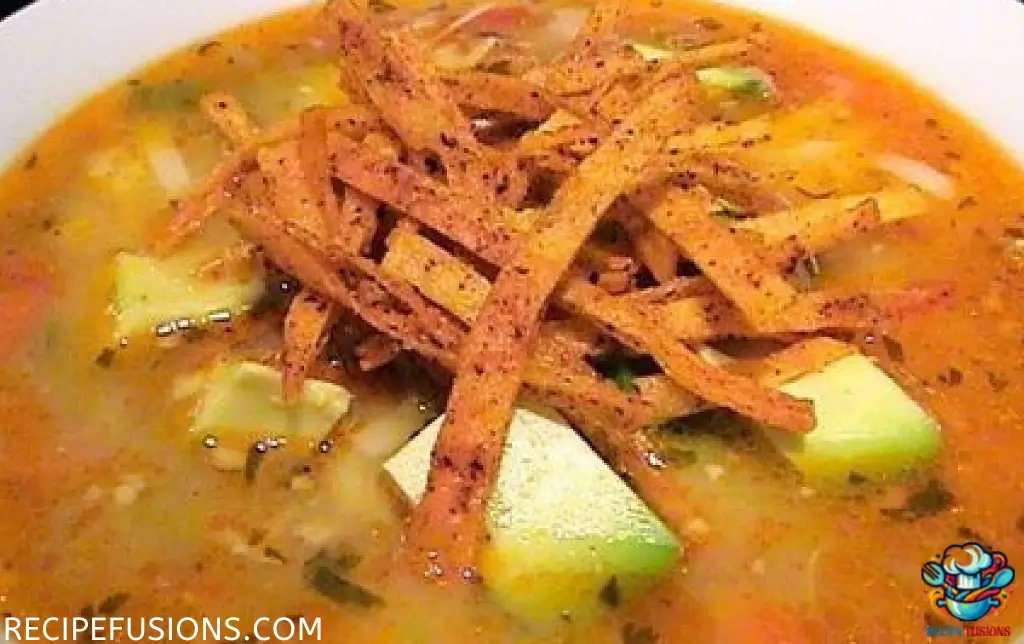 Island's Chicken Tortilla Soup Recipe