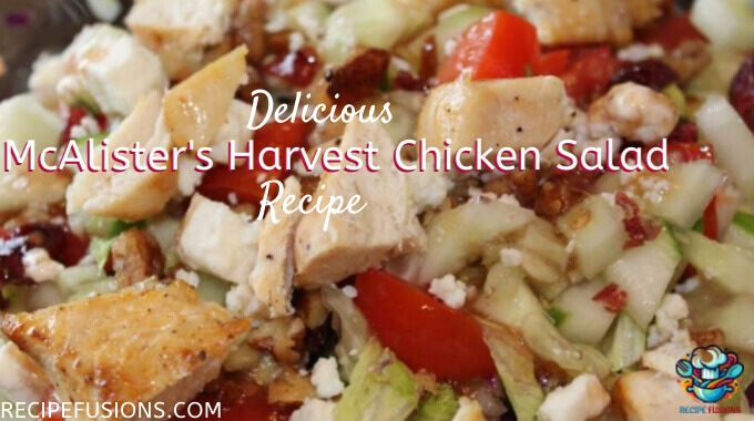 McAlister's Harvest Chicken Salad Recipe