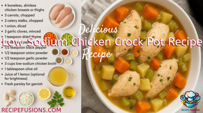 Easy Low Sodium Chicken Crock Pot Recipe