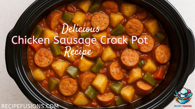 Delicious Chicken Sausage Crock Pot Recipe