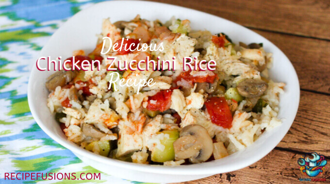 Attractive Chicken Zucchini Rice Recipe 