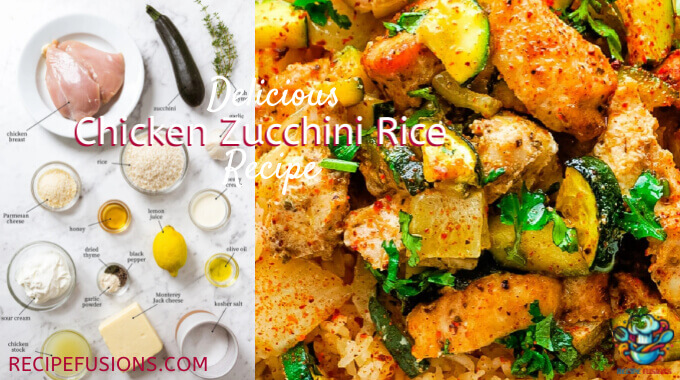 Attractive Chicken Zucchini Rice Recipe 