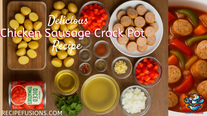 Delicious Chicken Sausage Crock Pot Recipe