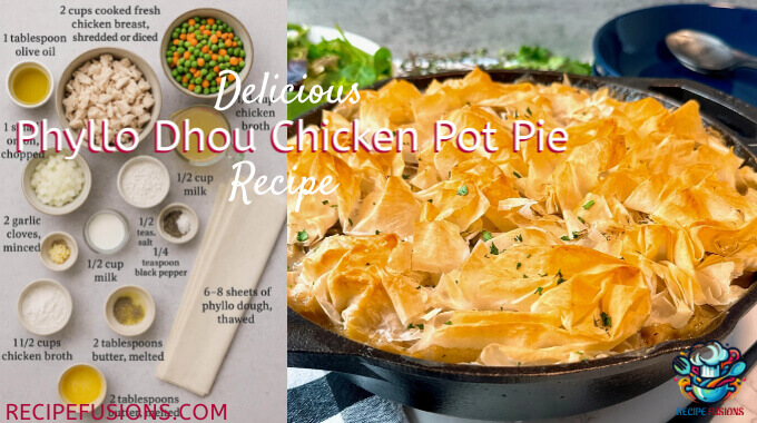 Perfect Phyllo Dhough Chicken Pot Pie Recipe