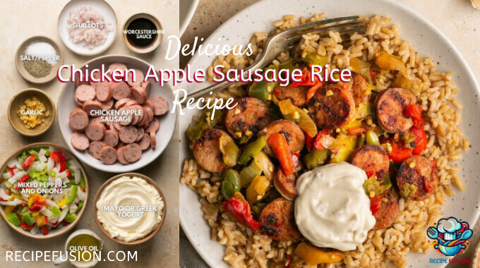 Perfect Chicken Apple Sausage Recipe With Rice